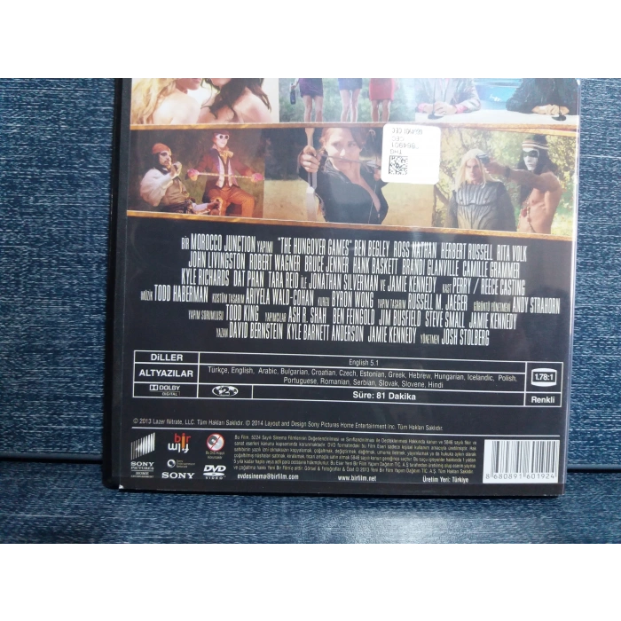 FELEKTEN AÇLIK OYUNLARI DVD FİLM