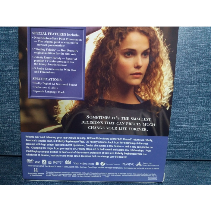 FELICITY SEASON TWO 6 DISK BOX DVD FİLM (İNGİLİZCE)