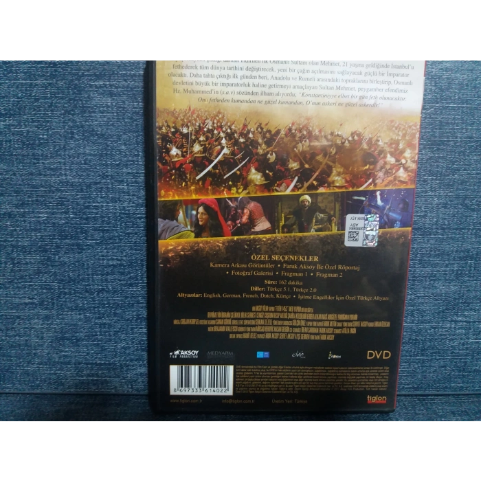 FETİH 1453 DVD FİLM (2 DISK)