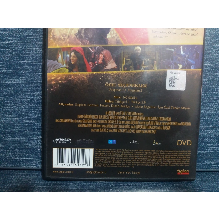 FETİH 1453 DVD FİLM