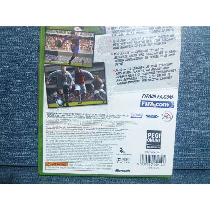 FIFA 08 XBOX 360 OYUN