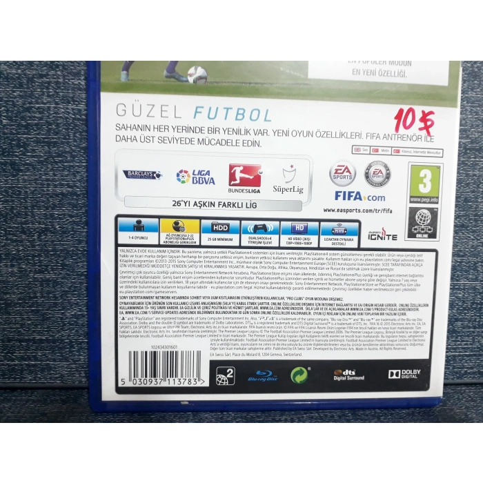 FIFA 16 PS4 OYUN