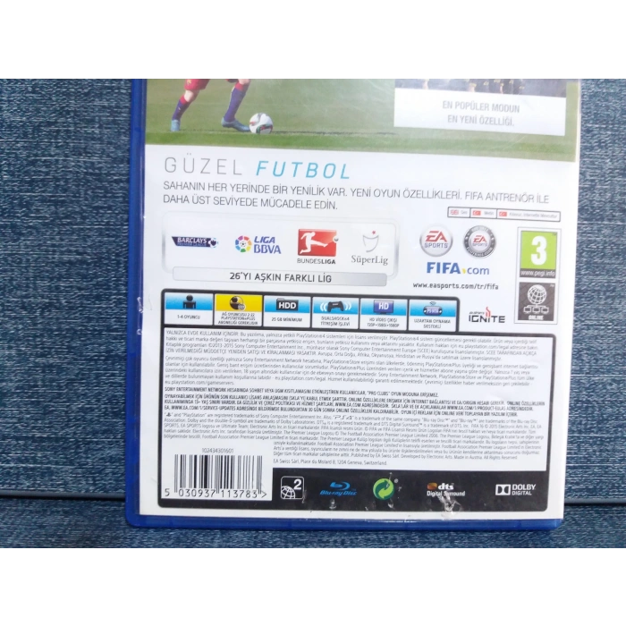 FIFA 16 PS4 SUPERLIG OYUN