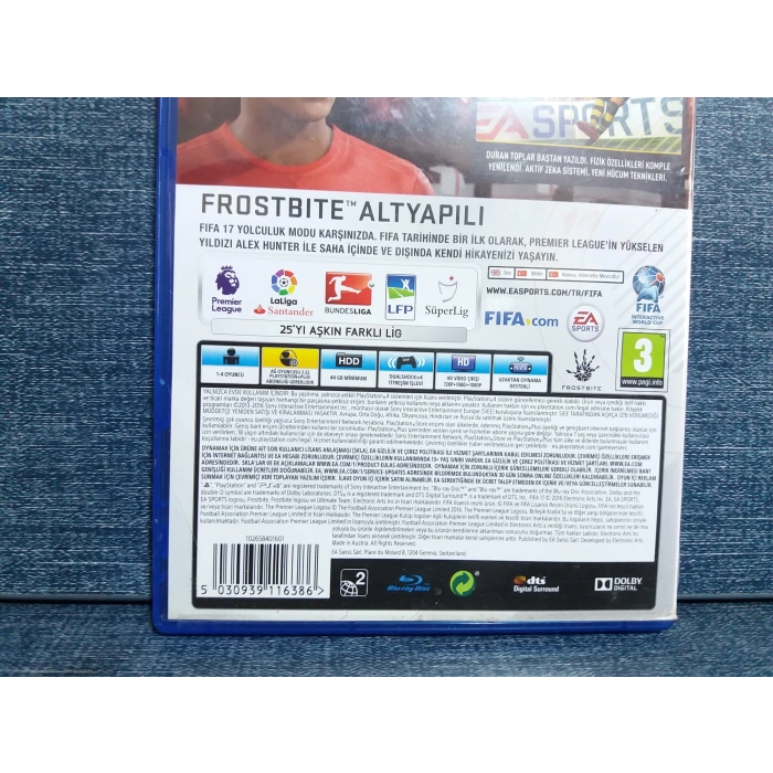 FIFA 17 PS4 OYUN