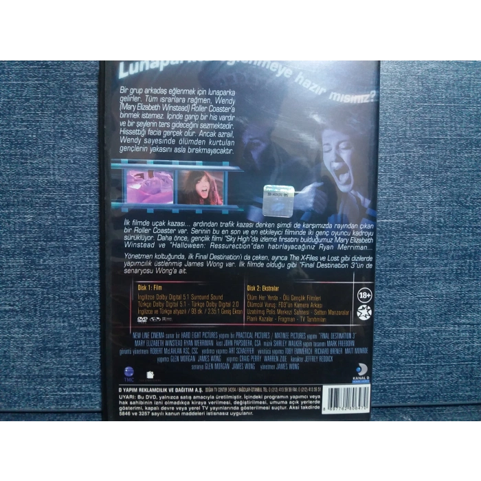 FINAL DESTINATION 3 DVD FİLM