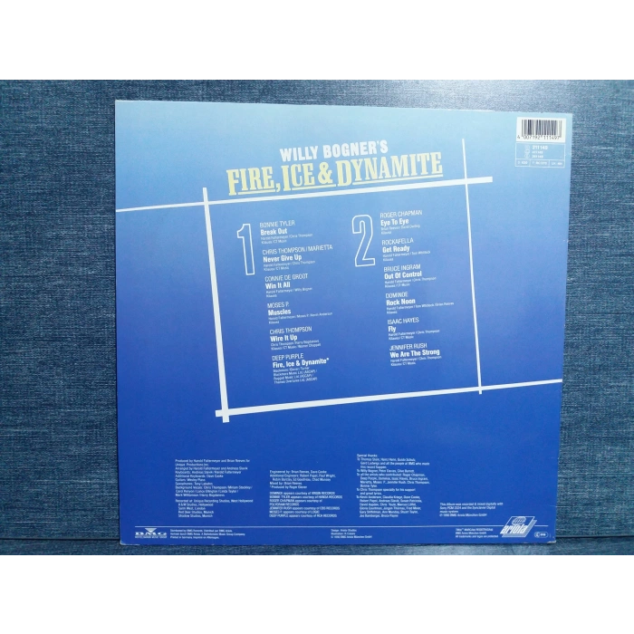 FIRE ICE DYNAMITE SOUNDTRACK LP