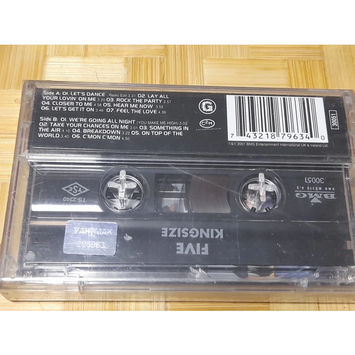 FIVE KINGSIZE MÜZİK KASET