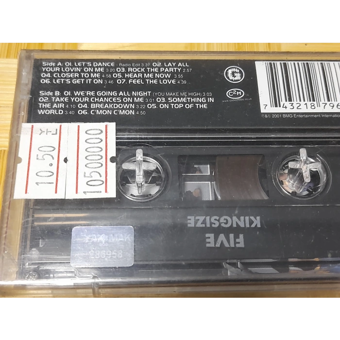 FIVE KINGSIZE MÜZİK KASET