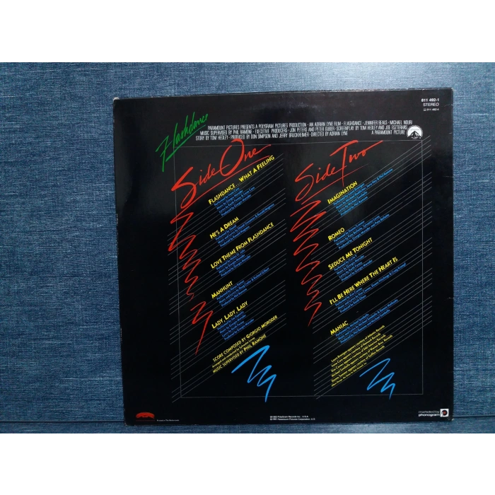 FLASHDANCE FILM SOUNDTRACK MUSIC LP