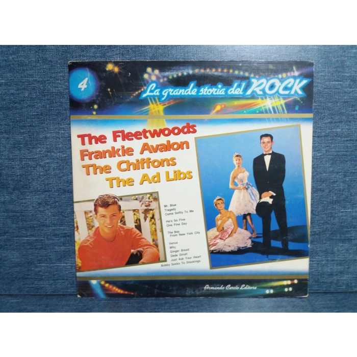 FLEETWODDS FRANKIE AVALON CHIFFONS THE AD LIBS MUSIC LP