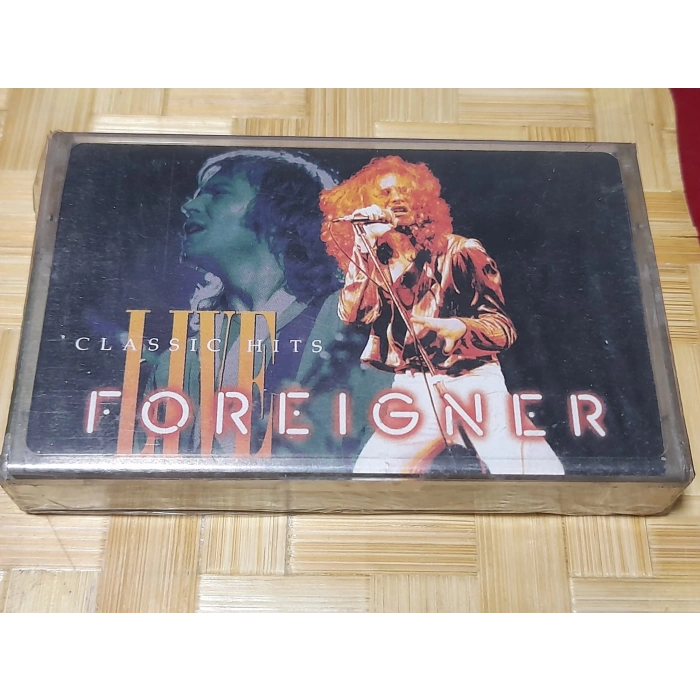 FOREIGNER LIVE CLASSIC HITS MÜZİK KASET