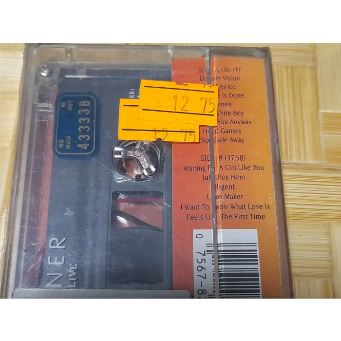 FOREIGNER LIVE CLASSIC HITS MÜZİK KASET