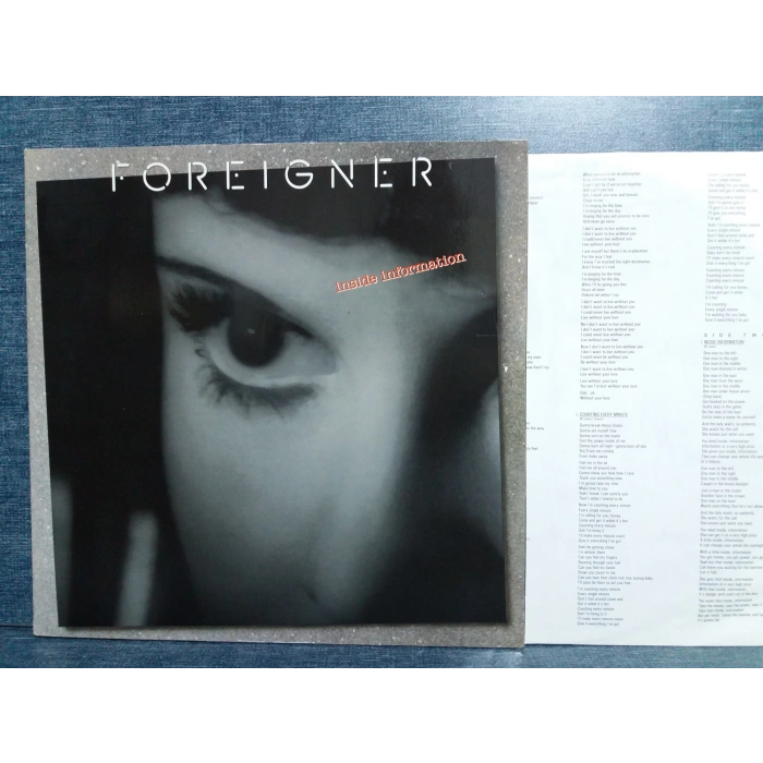 FOREIGNER INSIDE INFORMATION MUSIC LP