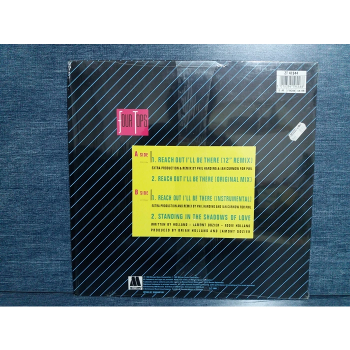 FOUR TOPS 88 REMIX REACH OUT MAXI LP