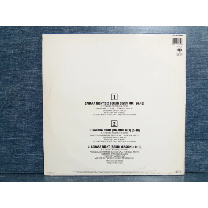 FR DAVID SAHARA NIGHT  MAXI LP