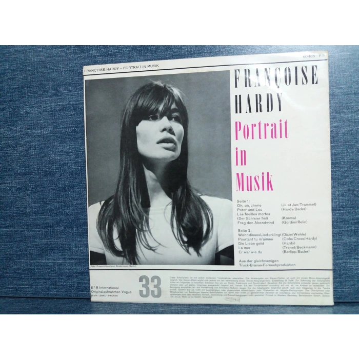 FRANCOISE HARDY PORTRAIT IN MUSIK 10 UFAK LP