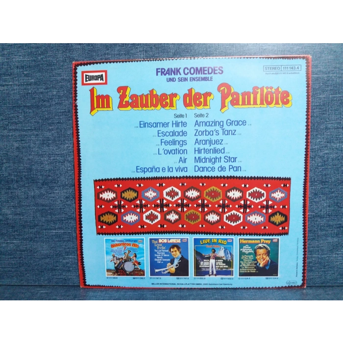 FRANK COMEDES PANFLÖTE LP