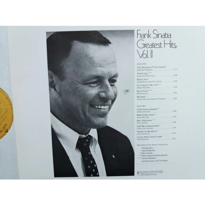 FRANK SINATRA GREATEST HITS VOL II