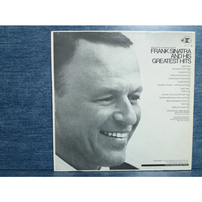 FRANK SINATRA GREATEST HITS MUSIC LP