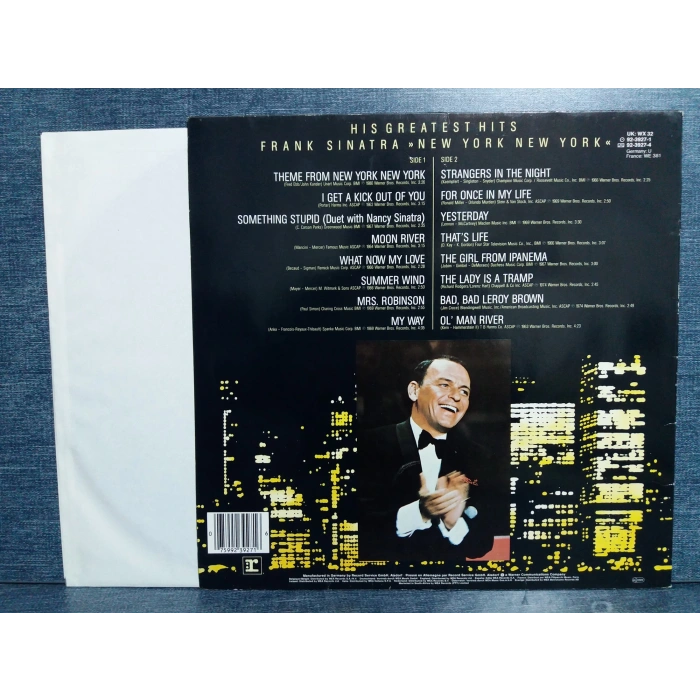 FRANK SINATRA NEW YORK NEW YORK LP