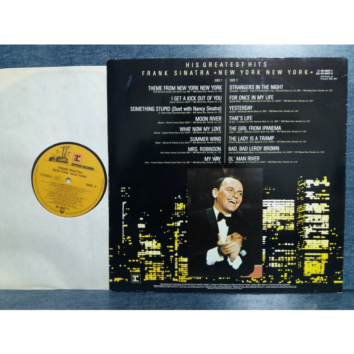 FRANK SINATRA NEW YORK NEW YORK LP