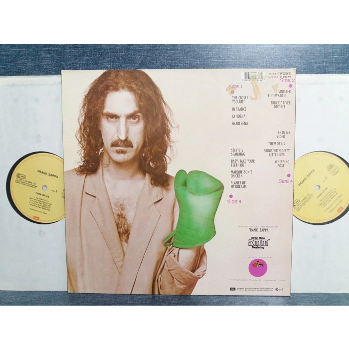 FRANK ZAPPA THEM OR US 2 LP