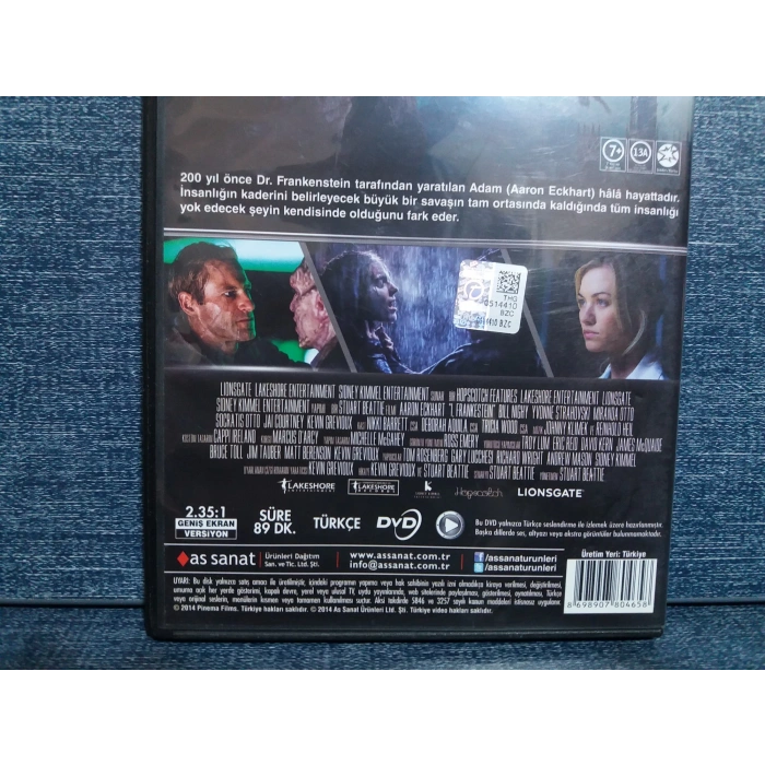 FRANKENSTEIN DVD FİLM