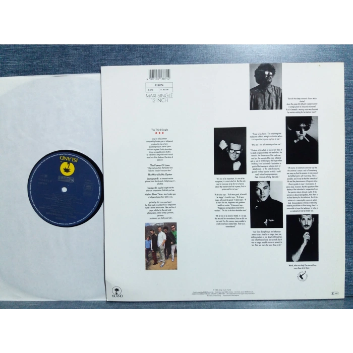 FRANKIE GOES TO HOLLYWOOD POWER OF LOVE MAXI LP