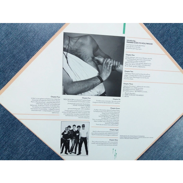 FRANKIE GOES TO HOLLYWOOD RELAX MAXI LP