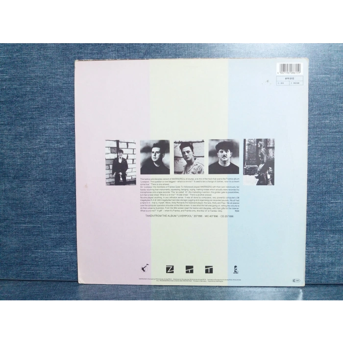 FRANKIE GOES WARRIORS  MAXI LP