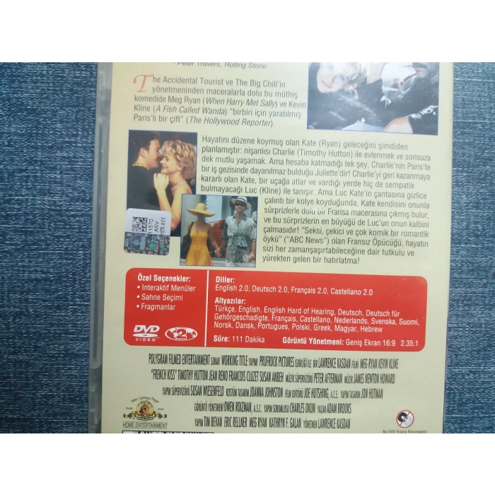 FRANSIZ ÖPÜCÜĞÜ DVD FİLM