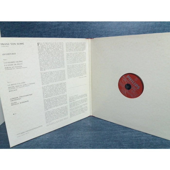 FRANZ VON SUPPE 6 OVETUR NEVILLE MARRINER LP