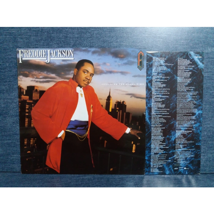 FREDDIE JACKSON JUST LIKE THE FIRST TIME MUSIC LP