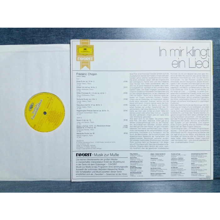 FREDERIC CHOPIN PIANO MARTHA VASARY ASKENASE SVJATOSLAV