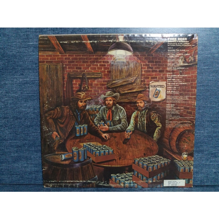 FREE BEER HIGHWAY ROBBERY MUSIC LP