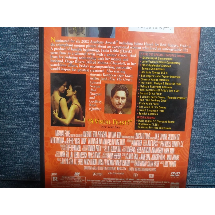FRIDA DVD FİLM (İNGİLİZCE-2 DISK)