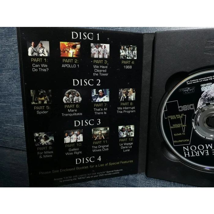 FROM THE EARTH THE MOON 4 DVD BOX FİLM (İNGİLİZCE)