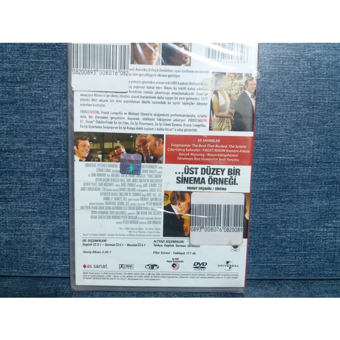 FROST NIXON  DVD FİLM (SIFIR)