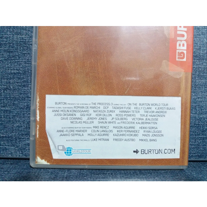 G BURTON THE PROCESS:3 ZOOS DVD FİLM