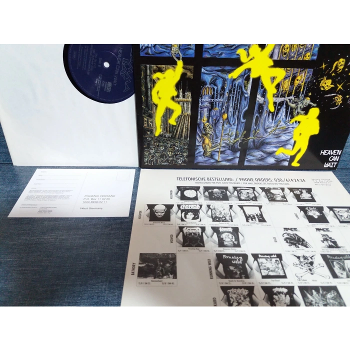 GAMMA RAY HEAVEN CAN WAIT MAXI LP