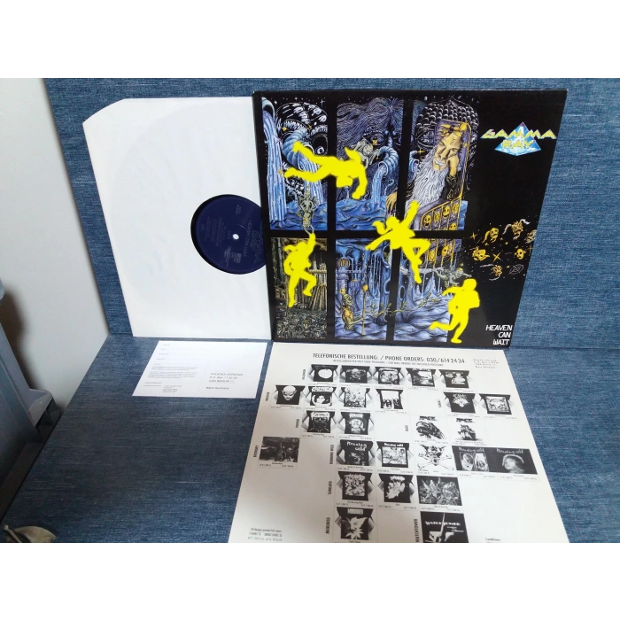 GAMMA RAY HEAVEN CAN WAIT MAXI LP