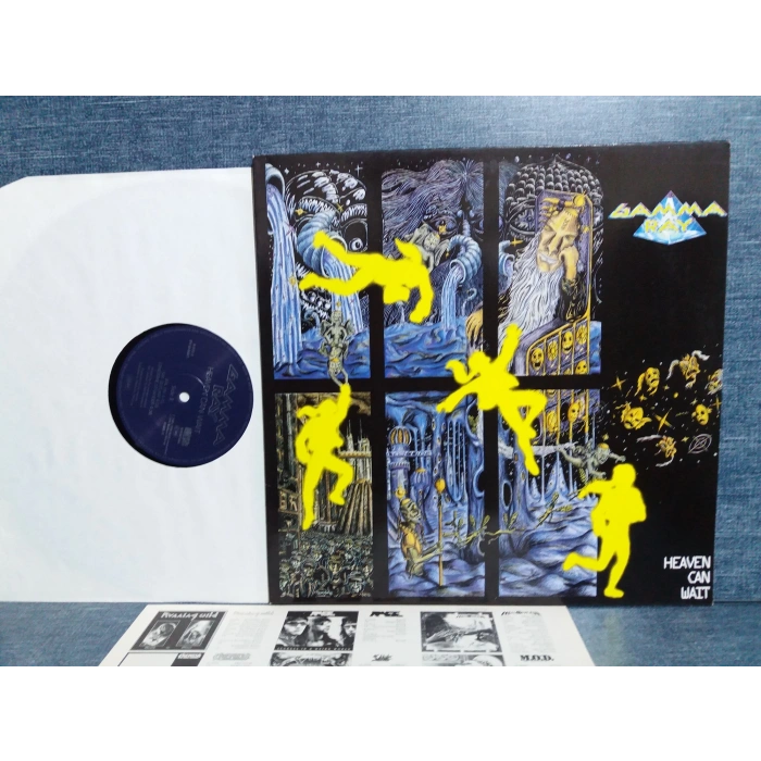 GAMMA RAY HEAVEN CAN WAIT MAXI LP