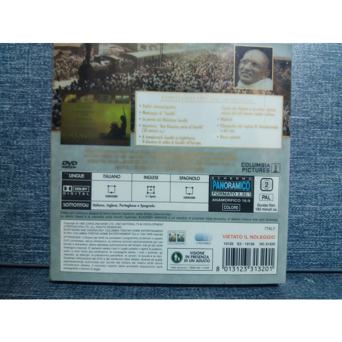 GANDHI DVD FİLM (İNGİLİZCE)