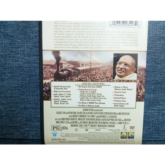 GANDHI DVD FİLM (İNGİLİZCE)