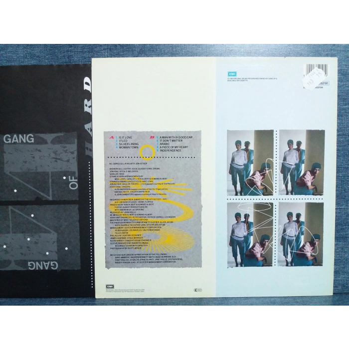 GANG OF 4 HARD MUSIC LP