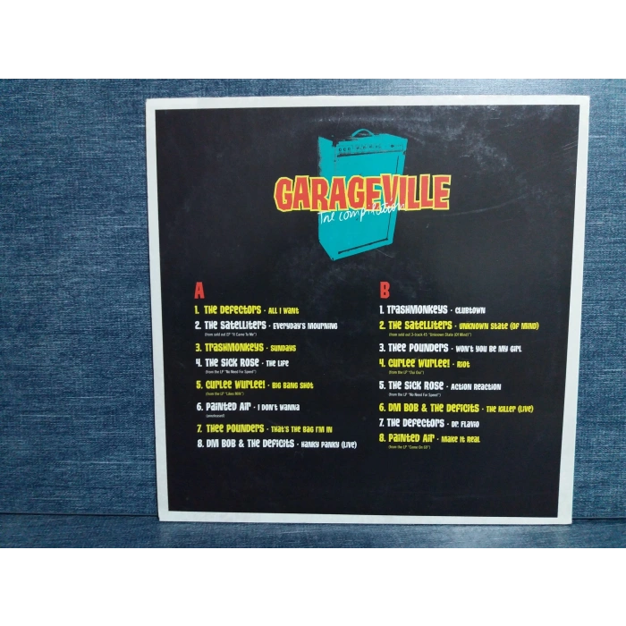 GARAGEVILLE THE COMPILATION MUSIC LP