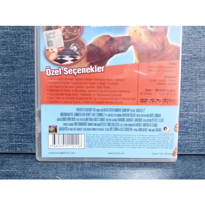 GARFIELD 2 DVD FİLM