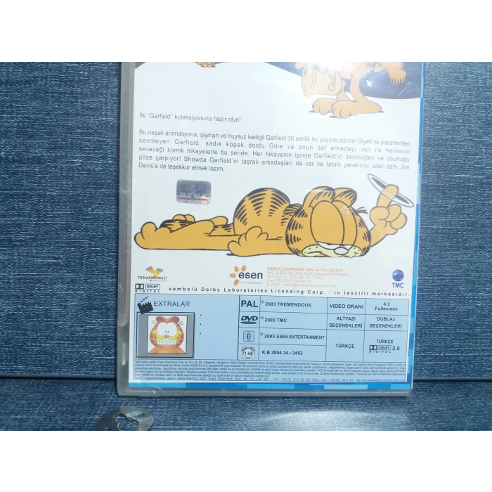 GARFIELD 2  DVD FİLM (SIFIR)