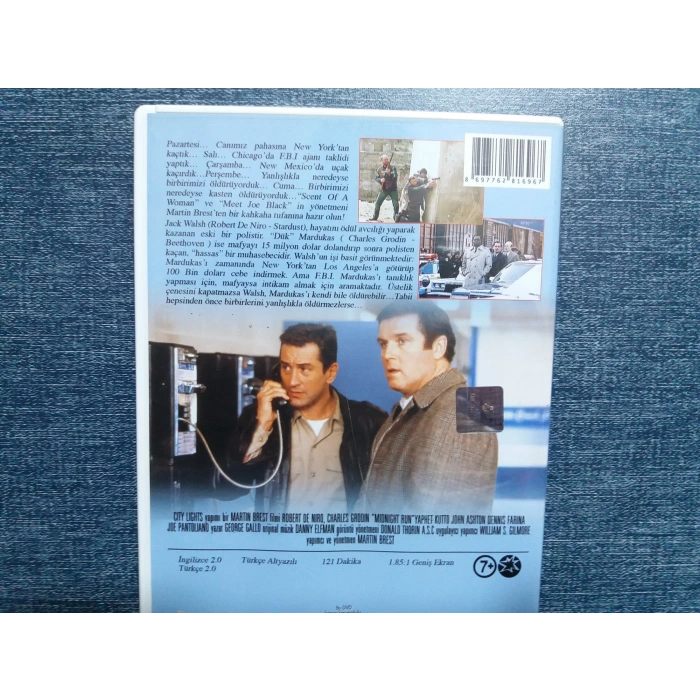 GECEYARISI AVI MIDNIGHT RUN DVD FİLM