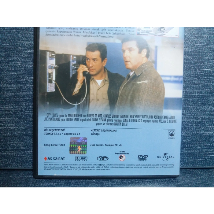 GECEYARISI AVI MIDNIGHT RUN DVD FİLM
